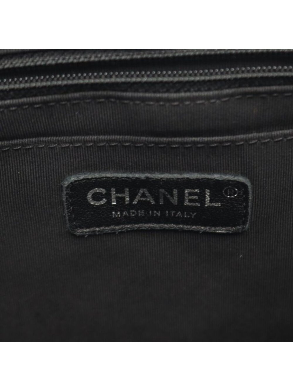 Chanel Backpack Quilted Black Lambskin - Picture 4 of 13